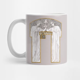 Allegorical Figures with goblet of fire Mug